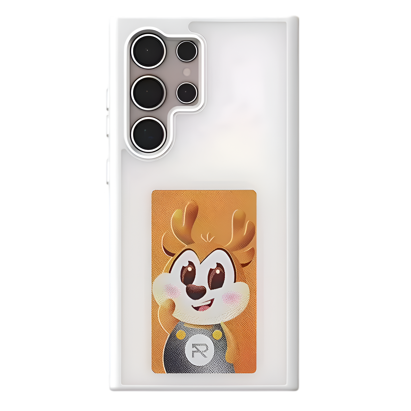 Dsynk Gear E-Ink Display for Samsung S24 Ultra, NFC Photo Frame, Custom DIY Smart Protective Cover