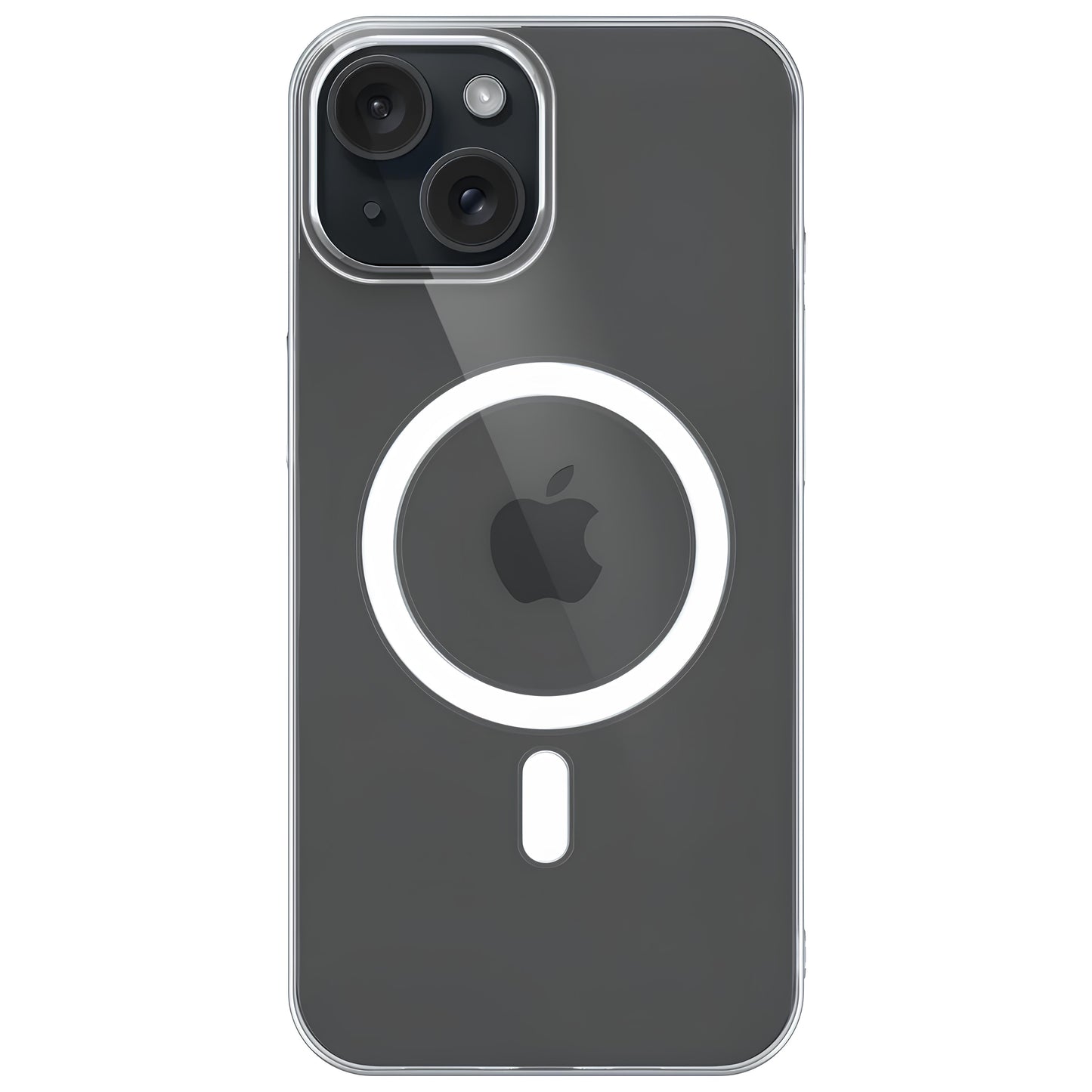 Dsynk Gear Anti-Yellow Clear Case for iPhone 16 | UV Shield Technology | Zero-Yellowing Formula | MagSafe Compatible | Drop Protection (TPU + Polycarbonate | Crystal Clear)