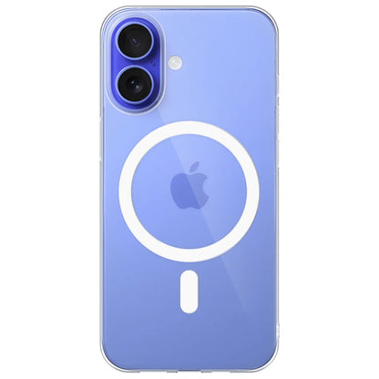 Dsynk Gear Anti-Yellow Clear Case for iPhone 16 | UV Shield Technology | Zero-Yellowing Formula | MagSafe Compatible | Drop Protection (TPU + Polycarbonate | Crystal Clear)