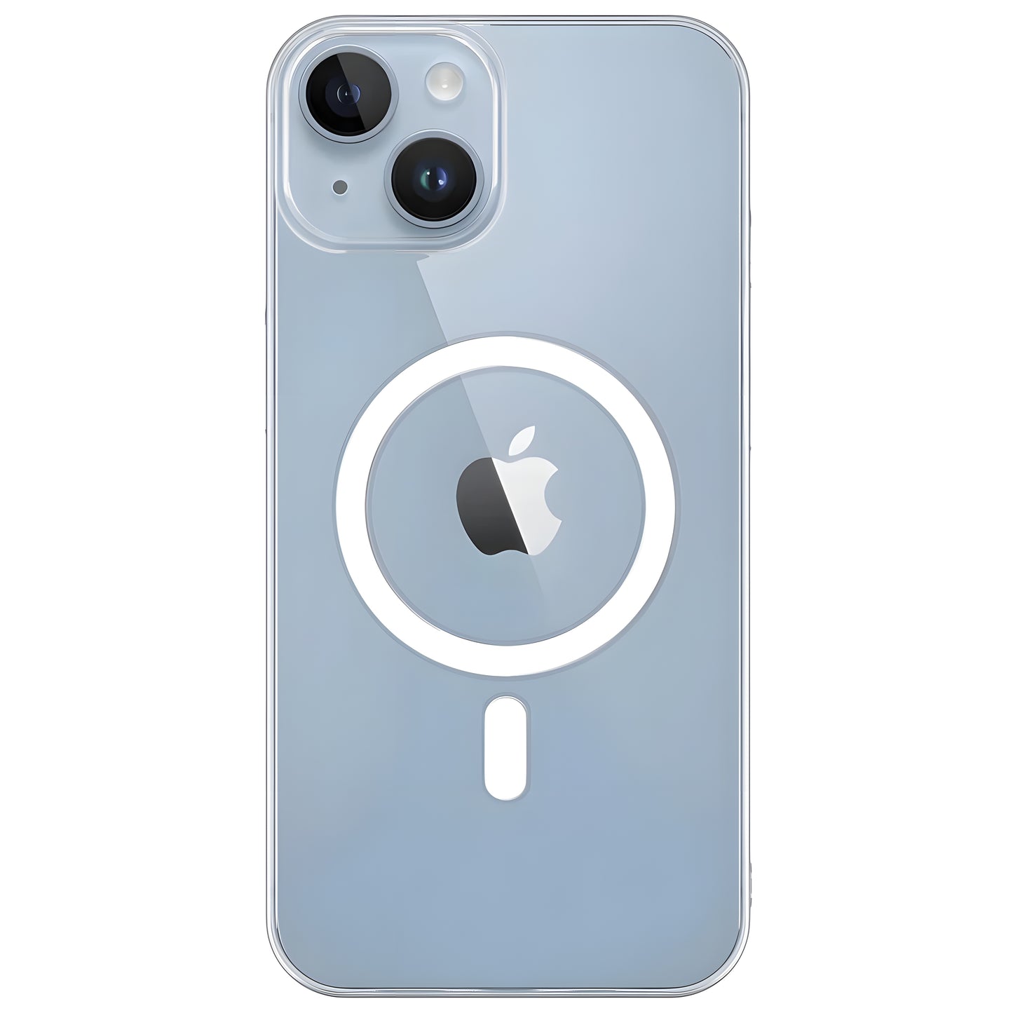 Dsynk Gear Anti-Yellow Clear Case for iPhone 16 | UV Shield Technology | Zero-Yellowing Formula | MagSafe Compatible | Drop Protection (TPU + Polycarbonate | Crystal Clear)