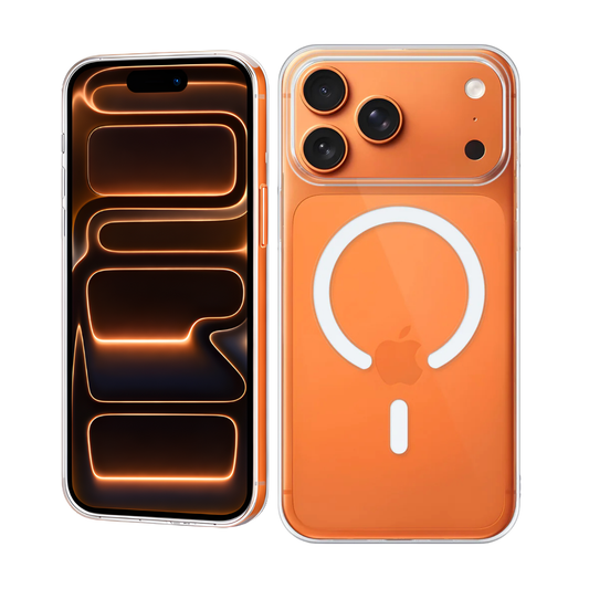 Dsynk Gear Anti-Yellow Clear Case for iPhone | UV Shield Technology | Zero-Yellowing Formula | MagSafe Compatible | Drop Protection (TPU + Polycarbonate | Crystal Clear)