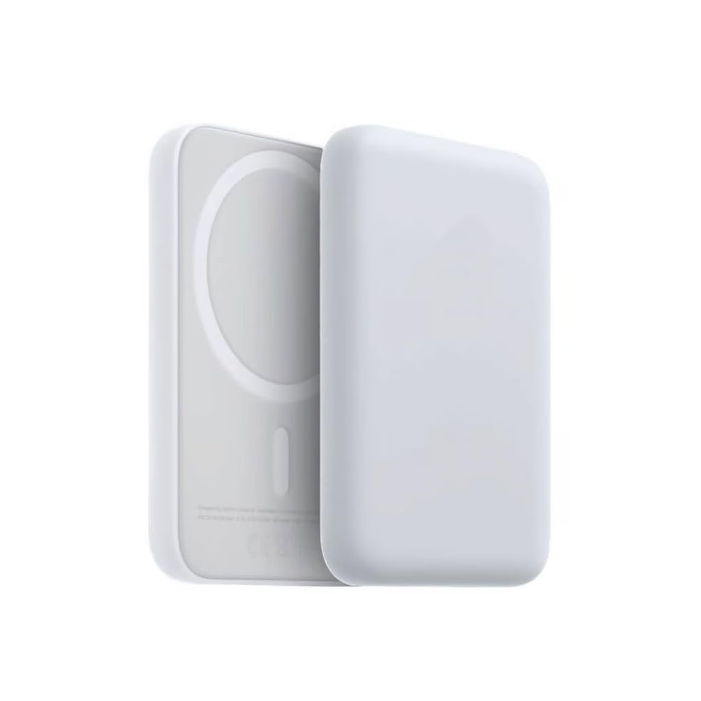 Dsynk Gear 5000mAh MagSafe Wireless Power Bank with Lightning Charging | Compact Pocket-Size Magnetic Portable Charger | Lithium Polymer Battery
