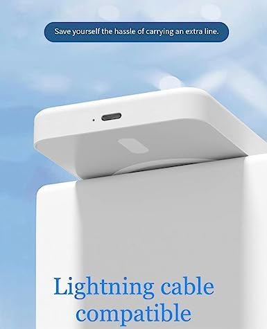 Dsynk Gear 5000mAh MagSafe Wireless Power Bank with Lightning Charging | Compact Pocket-Size Magnetic Portable Charger | Lithium Polymer Battery