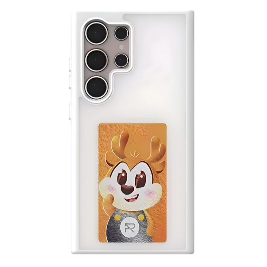 Dsynk Gear E-Ink Display for Samsung S24 Ultra, NFC Photo Frame, Custom DIY Smart Protective Cover