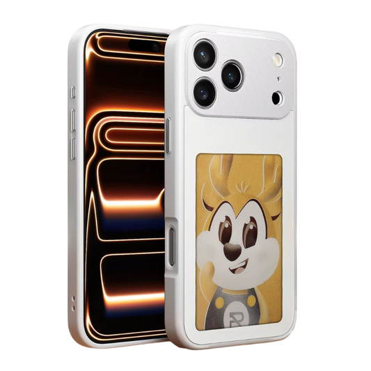 Dsynk Gear Smart E-Ink NFC Compatible with iPhone 17 Pro | Custom Image Display | NFC Enabled Custom Patterns